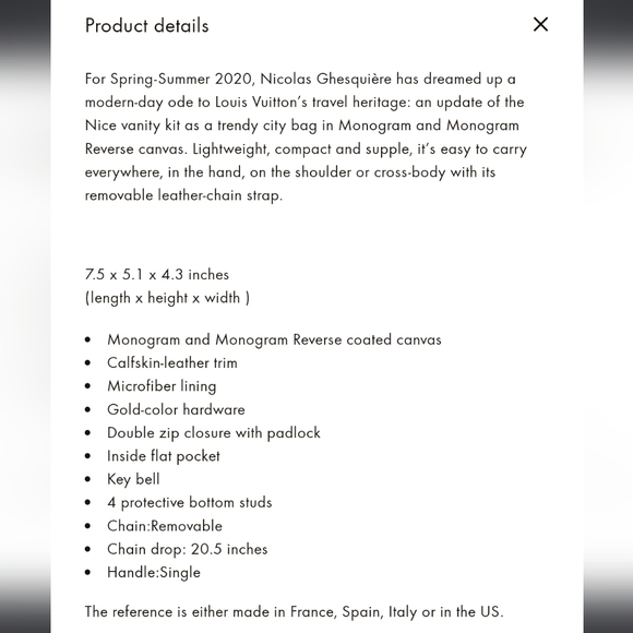 Louis Vuitton Vanity PM - Picture 14 of 14